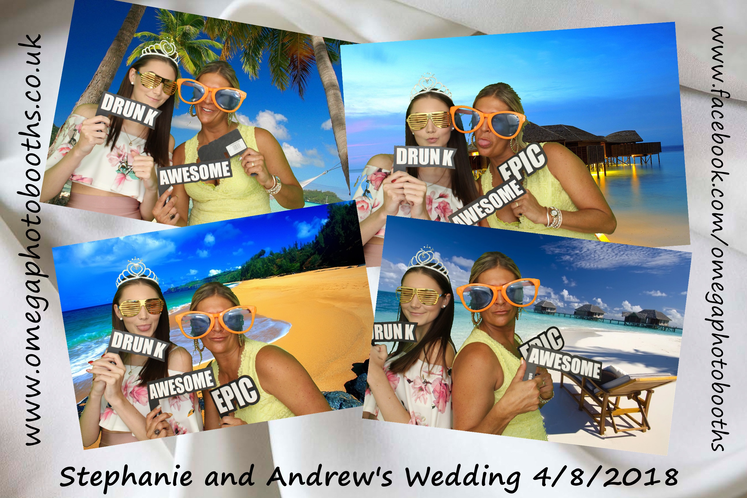 Stephanie and Andrew's Wedding | View more photos from the event at gallery.omegaphotobooths.co.uk/u/Omega-Photobooths/Stephanie-and-Andrews-Wedding